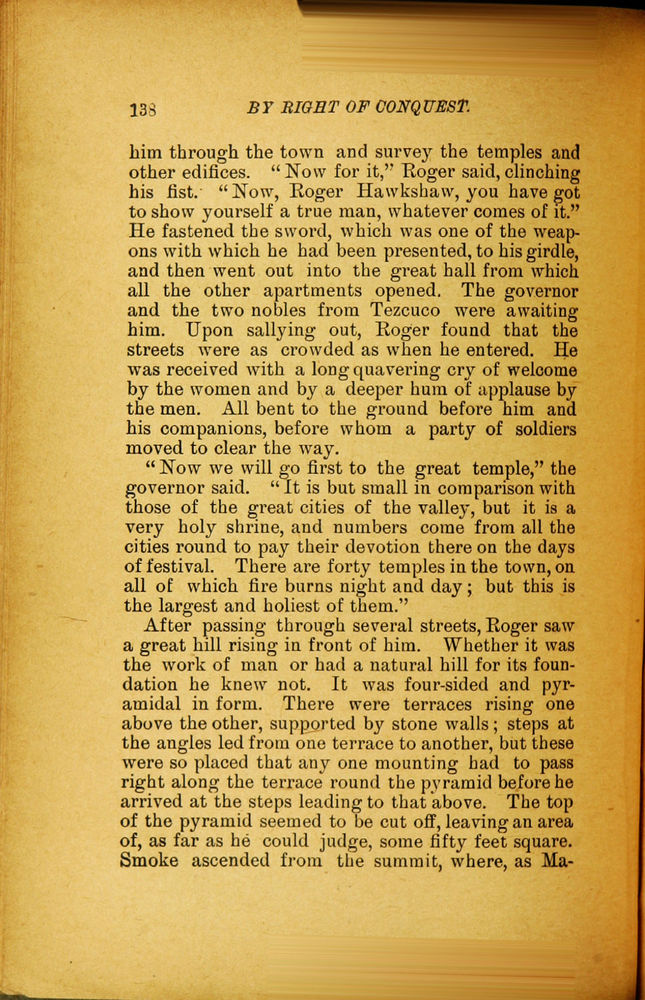 Scan 0150 of By right of conquest, or, With Cortez in Mexico