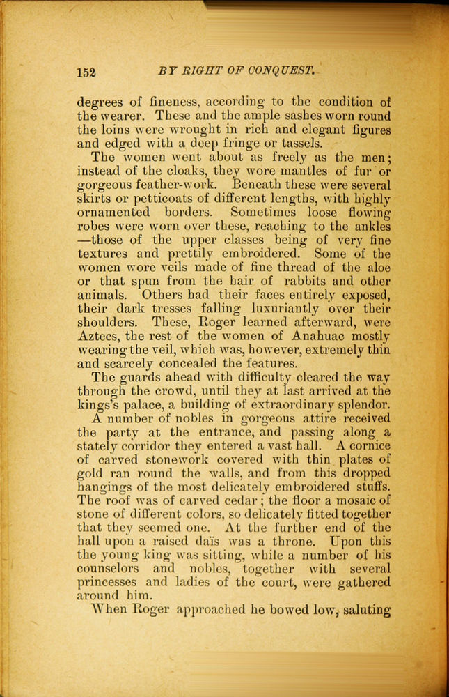 Scan 0164 of By right of conquest, or, With Cortez in Mexico