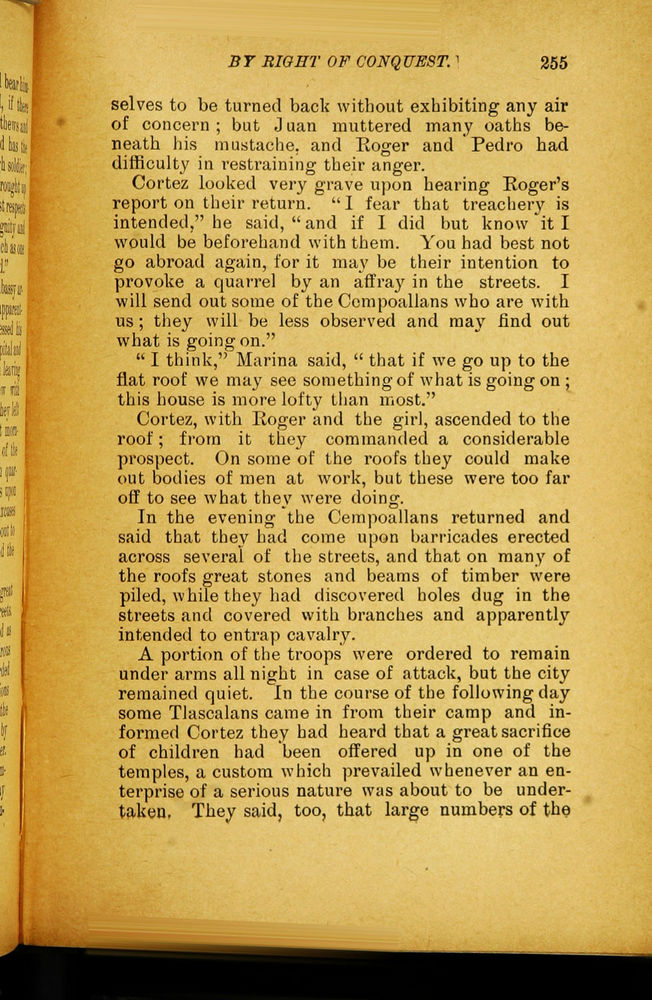 Scan 0267 of By right of conquest, or, With Cortez in Mexico