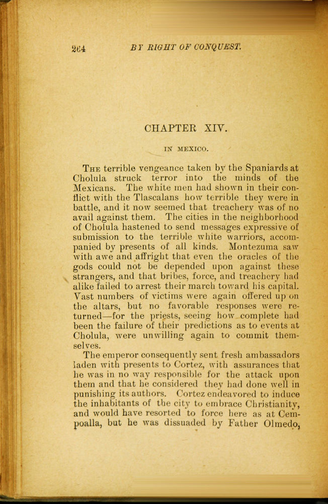Scan 0276 of By right of conquest, or, With Cortez in Mexico