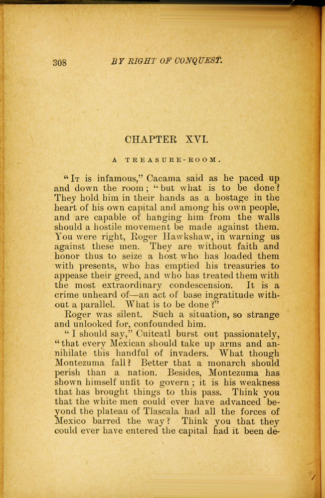 Scan 0320 of By right of conquest, or, With Cortez in Mexico