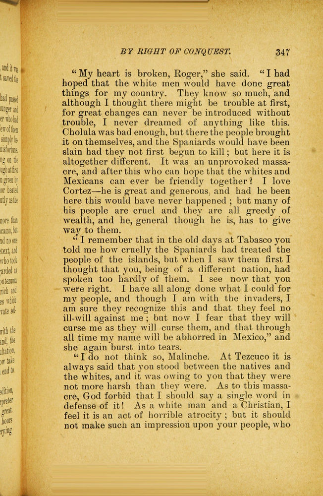 Scan 0359 of By right of conquest, or, With Cortez in Mexico