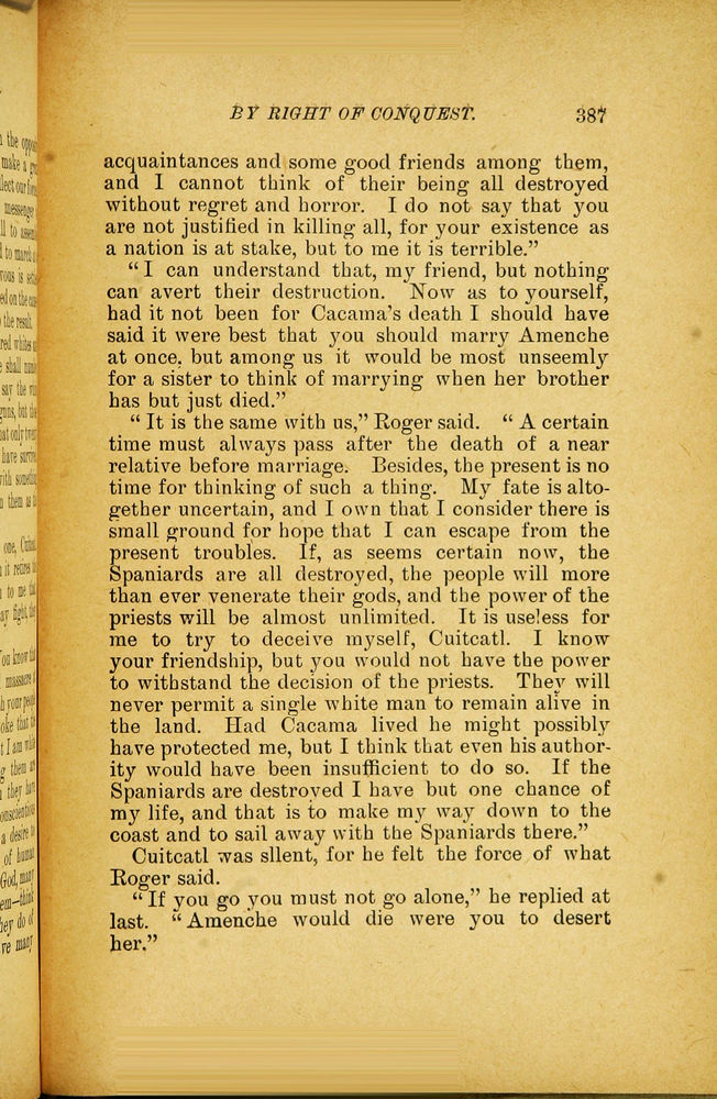 Scan 0399 of By right of conquest, or, With Cortez in Mexico