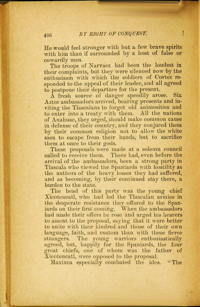 Scan 0418 of By right of conquest, or, With Cortez in Mexico