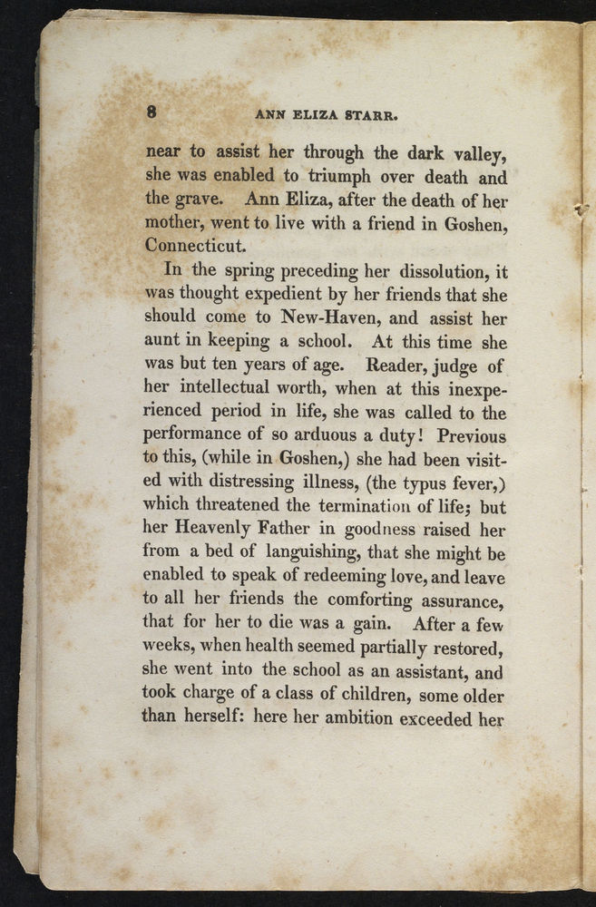 Scan 0010 of Memoir of Ann Eliza Starr of Connecticut