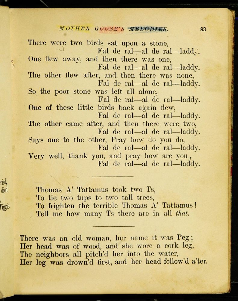 Scan 0019 of Mother Gooses