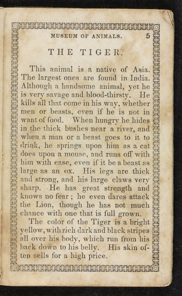 Scan 0007 of Museum of foreign animals, or, History of beasts