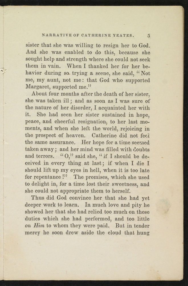 Scan 0007 of Narrative of Catharine Yeates