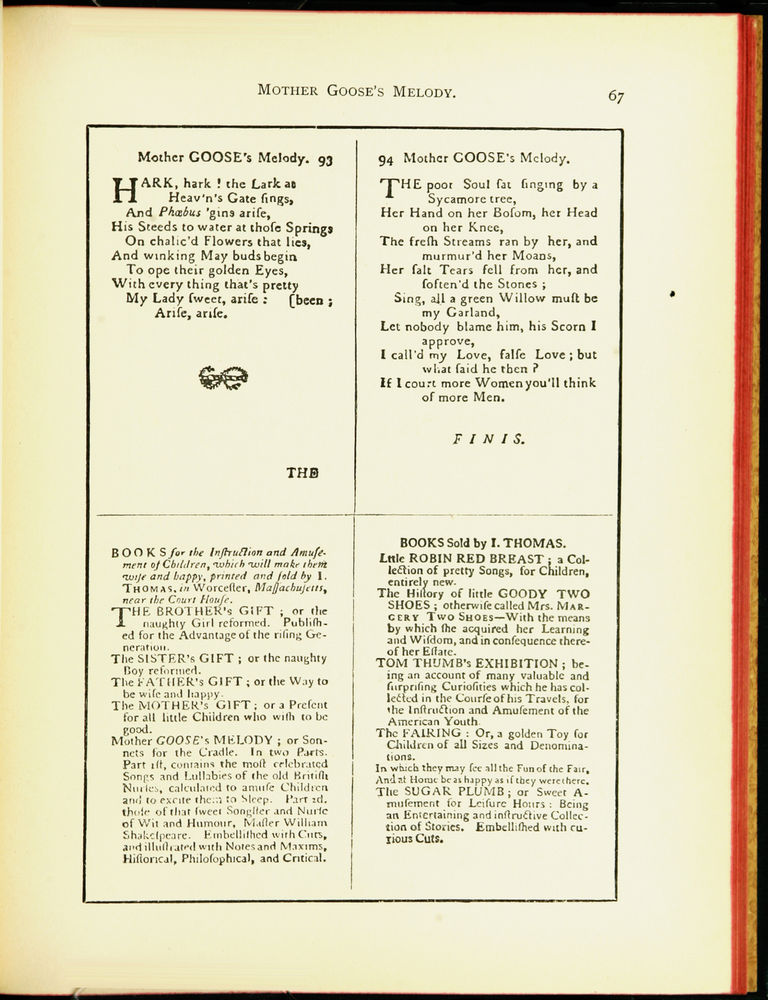 Scan 0077 of The original Mother Goose