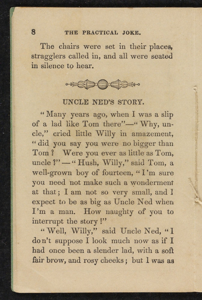 Scan 0010 of The practical joke, or, The Christmas story of Uncle Ned