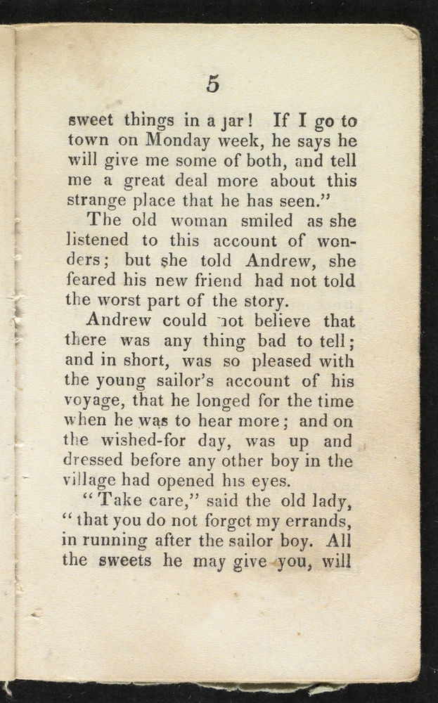 Scan 0007 of The sailor boy, or, The first and last voyage of little Andrew