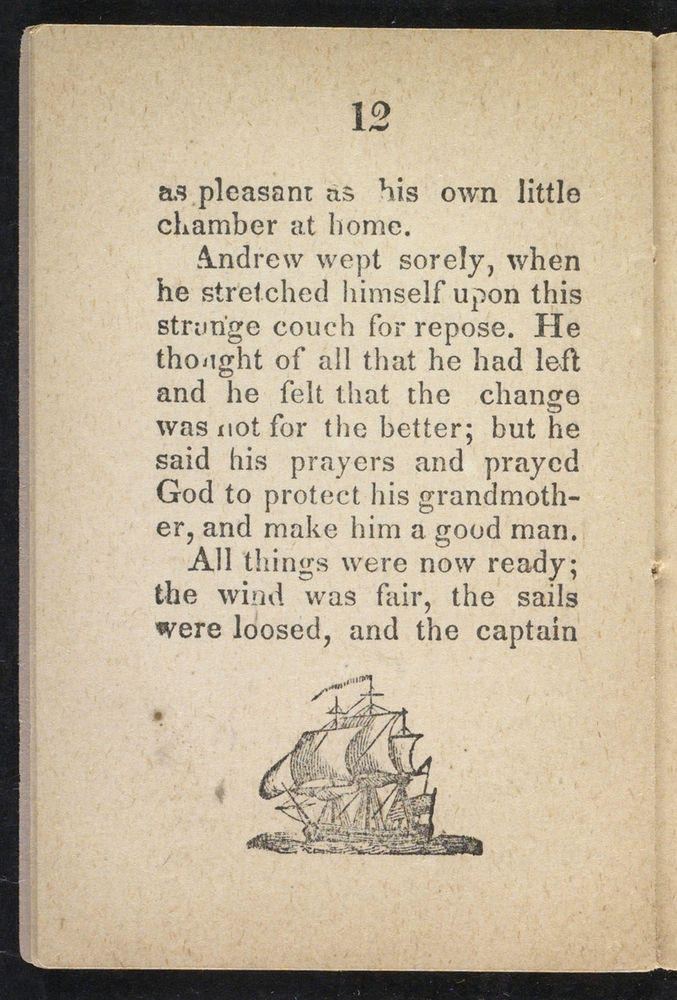 Scan 0014 of The sailor boy, or, The first and last voyage of little Andrew