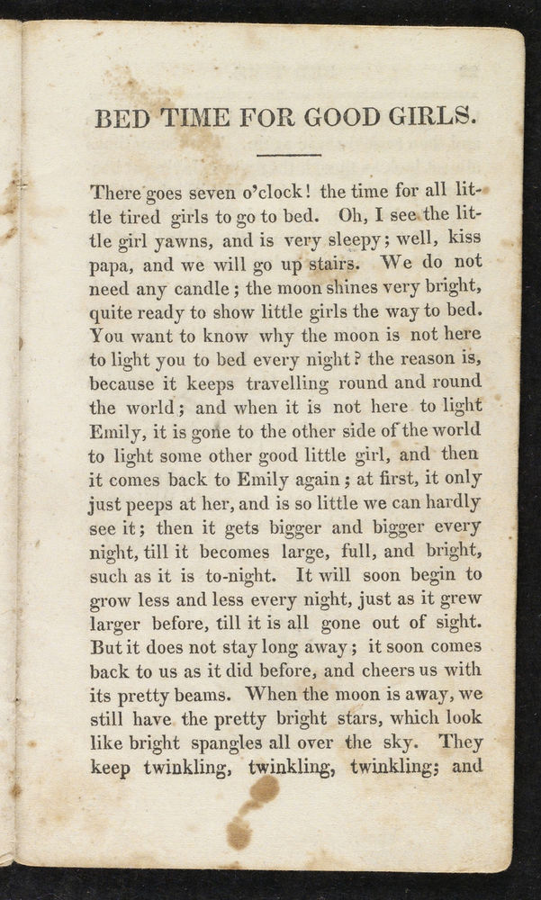 Scan 0023 of Stories for little girls, or, A present from mother