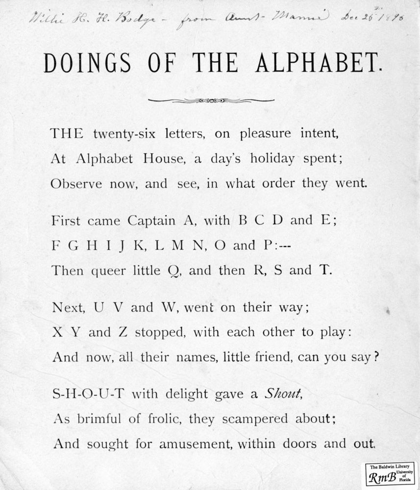 Scan 0002 of The doings of the alphabet