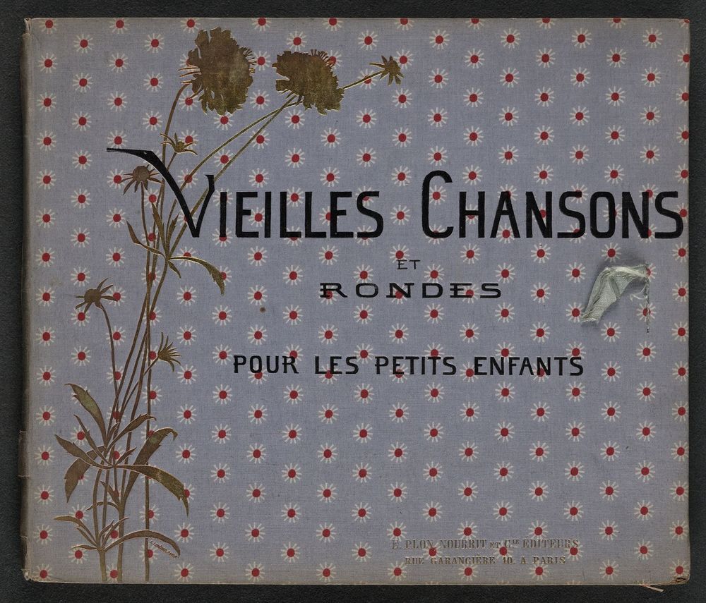 Scan 0001 of Vieilles chansons et rondes