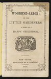 Thumbnail 0003 of Woodbine-arbor, or, The little gardeners