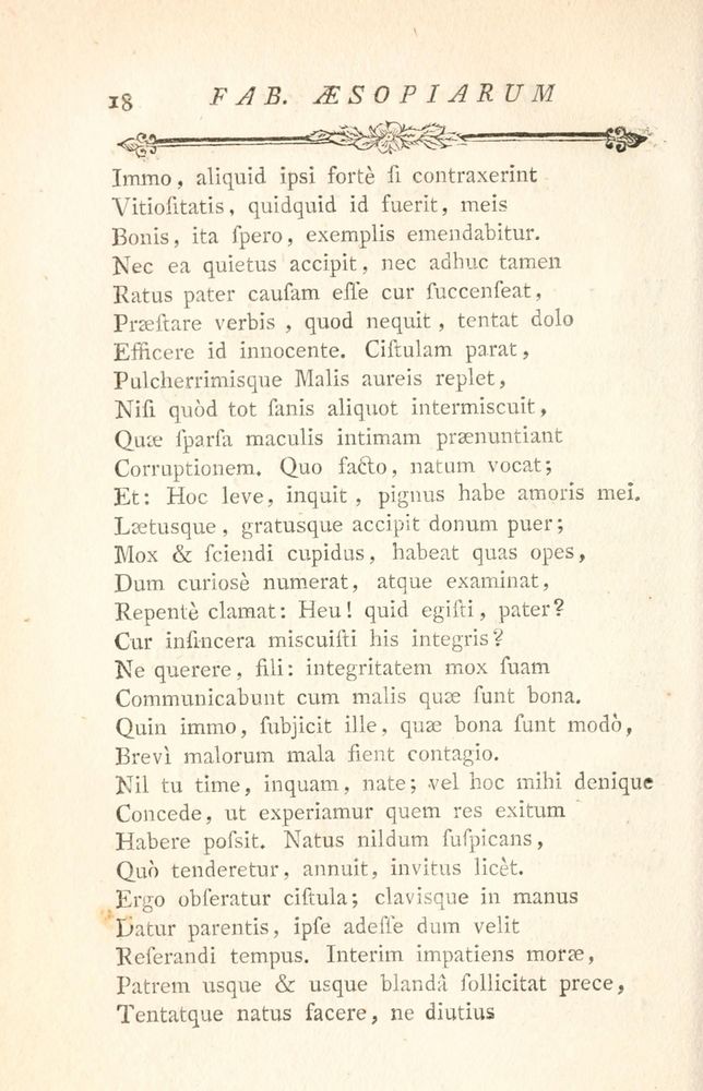 Scan 0086 of Fabulae Aesopiae curis posterioribus omnes fere, emendatae