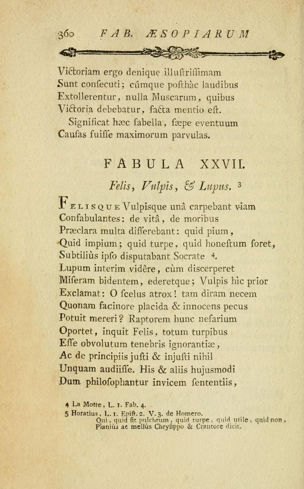 Scan 0084 of Fabulae Aesopiae curis posterioribus omnes fere, emendatae