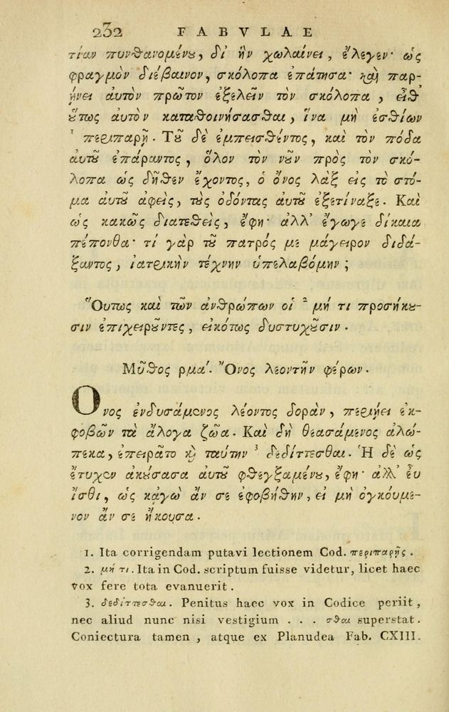 Scan 0278 of Fabvlae aesopicae qvales ante Planvdem ferebantvr ex vetvsto cod