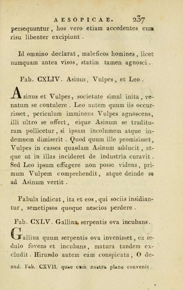 Scan 0283 of Fabvlae aesopicae qvales ante Planvdem ferebantvr ex vetvsto cod