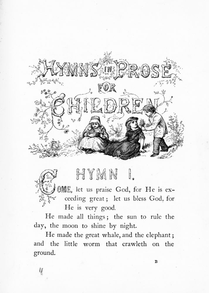 Scan 0015 of Hymns in prose for children