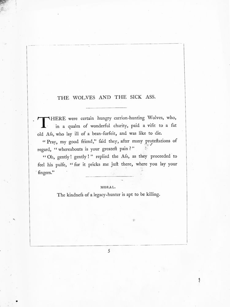 Scan 0017 of Fables of Æsop 