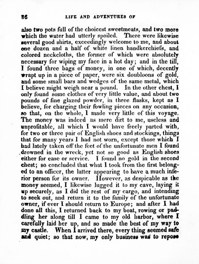 Scan 0090 of Life and surprising adventures of Robinson Crusoe, of York, mariner