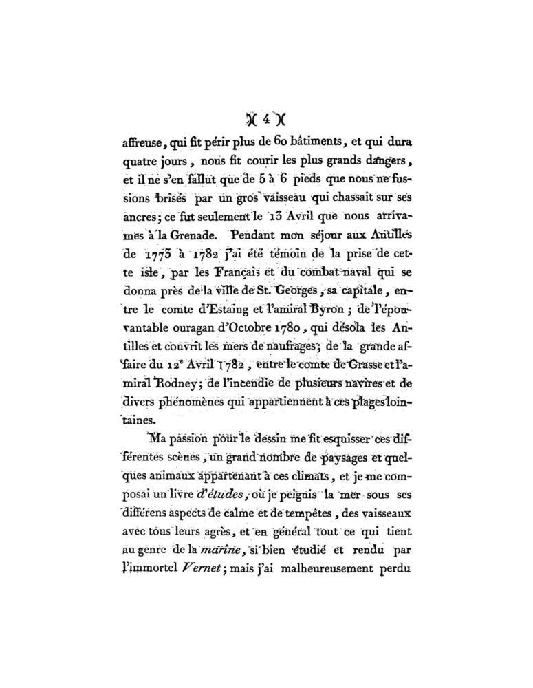 Scan 0004 of Collection de cent-cinquante gravures représentant et formant une suite non interrompue des voyages et aventures surprenantes de Robinson Crusoé