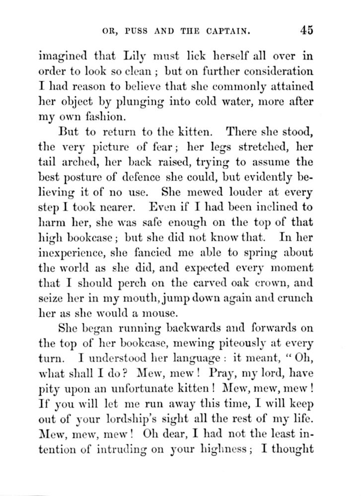 Scan 0049 of Cat and dog, or, Memoirs of Puss and the Captain