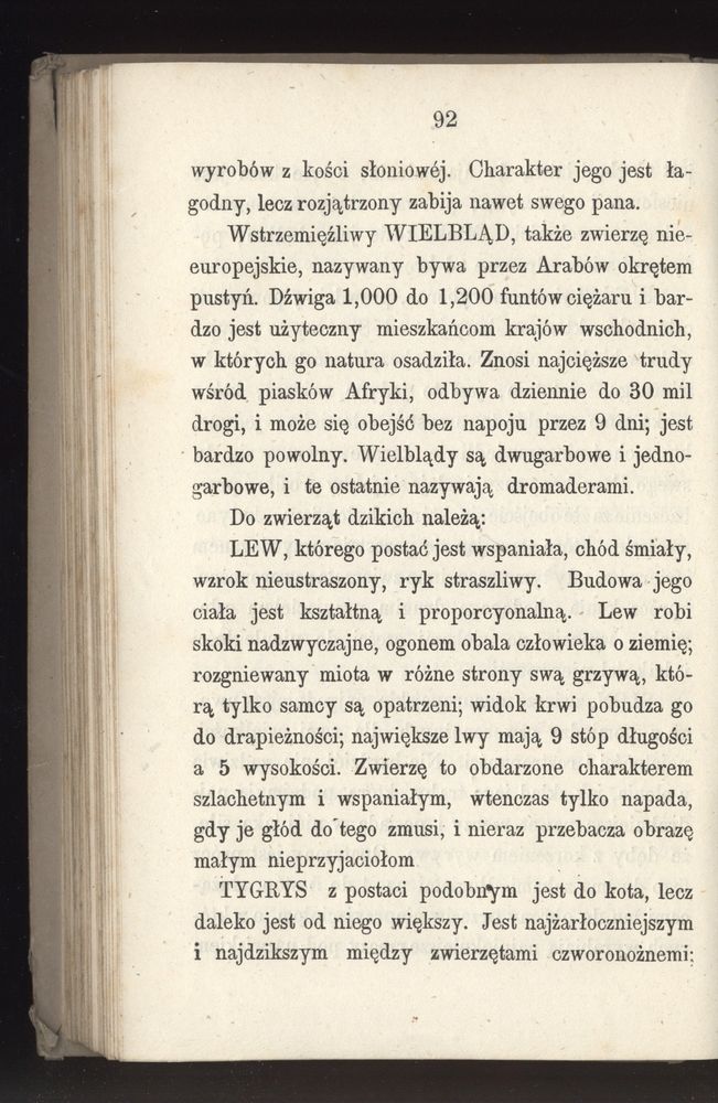 Scan 0164 of Towarzysz pilnych dzieci, czyli Początki czytania i innych wiadomości sposobem łatwym i do pojęcia młodocianego wieku zastosowanym 