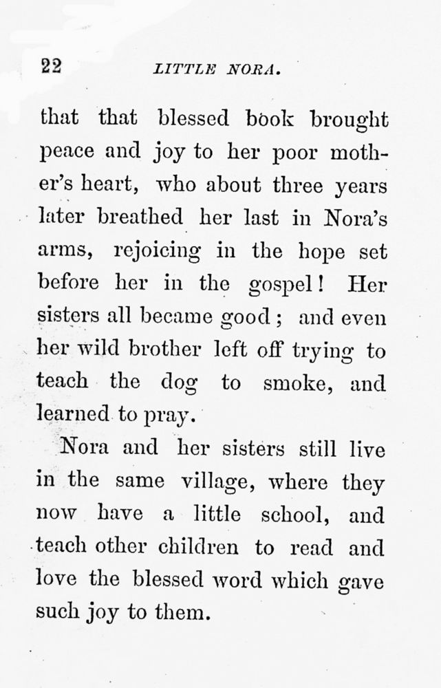 Scan 0024 of Little Nora and other stories