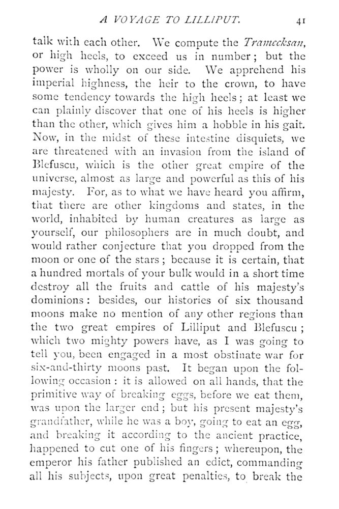 Scan 0087 of Travels into several remote nations of the world by Lemuel Gulliver, first a surgeon and then a captain of several ships, in four parts ..