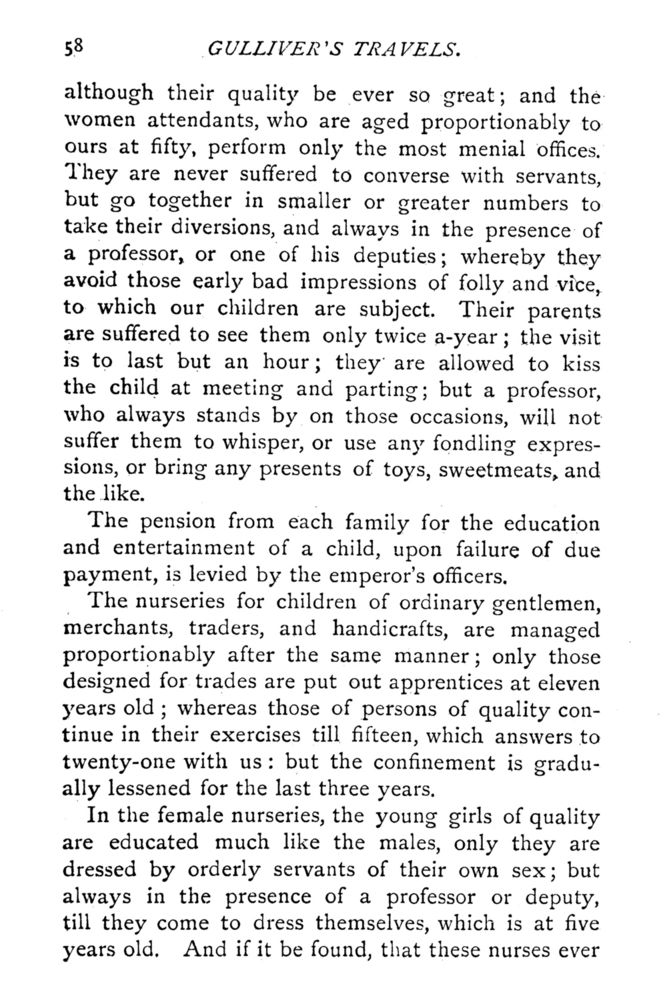 Scan 0105 of Travels into several remote nations of the world by Lemuel Gulliver, first a surgeon and then a captain of several ships, in four parts ..