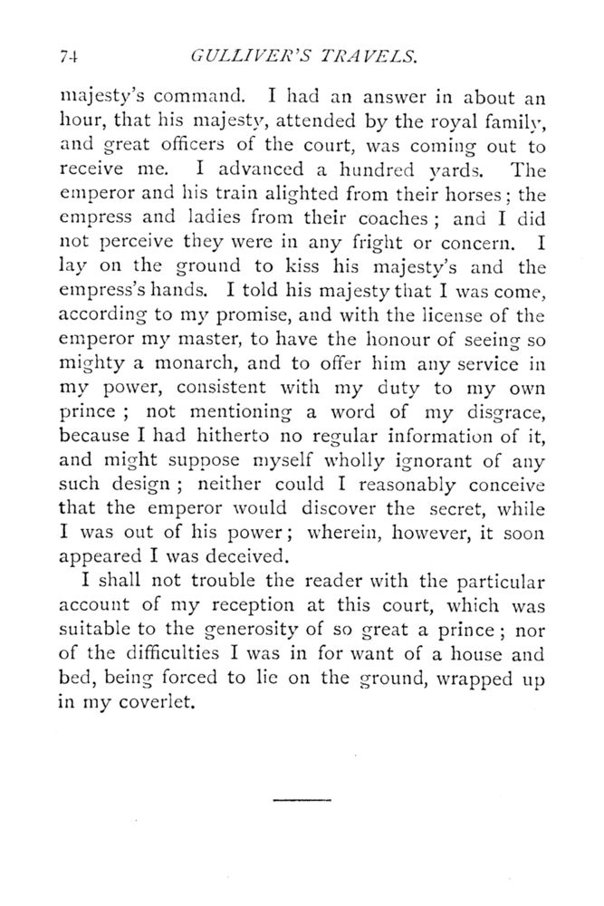 Scan 0121 of Travels into several remote nations of the world by Lemuel Gulliver, first a surgeon and then a captain of several ships, in four parts ..