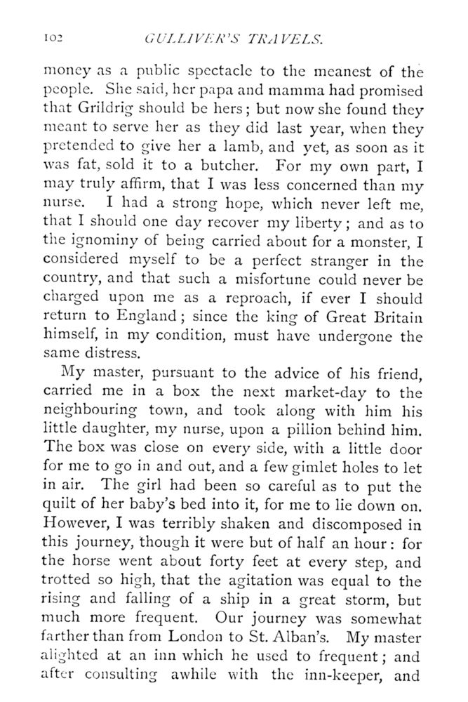 Scan 0149 of Travels into several remote nations of the world by Lemuel Gulliver, first a surgeon and then a captain of several ships, in four parts ..