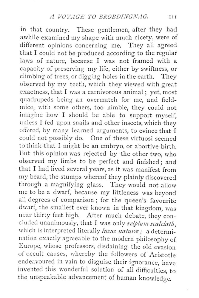 Scan 0159 of Travels into several remote nations of the world by Lemuel Gulliver, first a surgeon and then a captain of several ships, in four parts ..