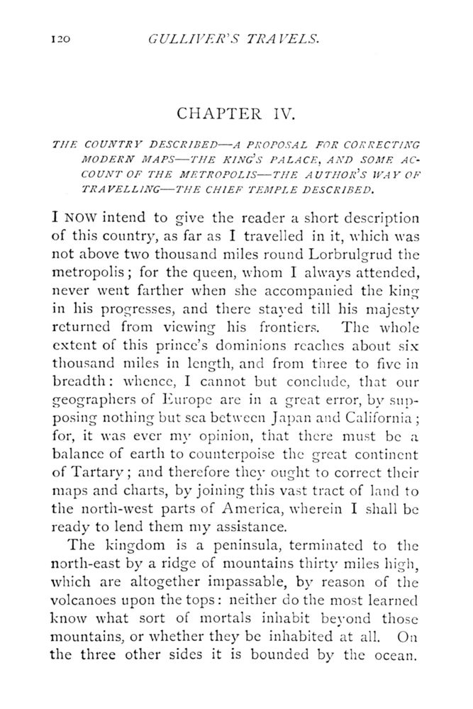 Scan 0168 of Travels into several remote nations of the world by Lemuel Gulliver, first a surgeon and then a captain of several ships, in four parts ..