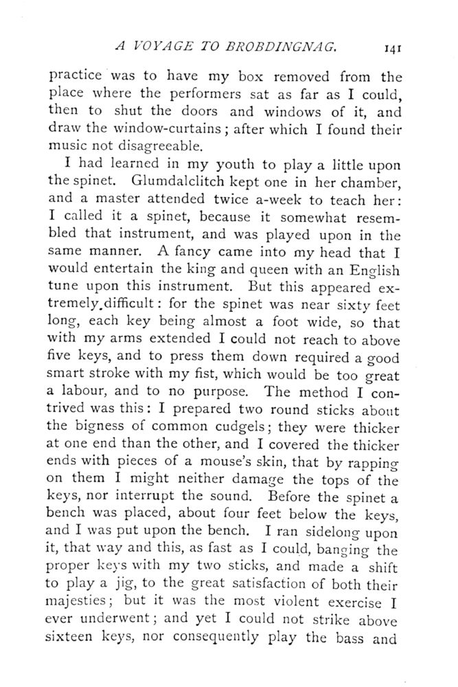 Scan 0189 of Travels into several remote nations of the world by Lemuel Gulliver, first a surgeon and then a captain of several ships, in four parts ..