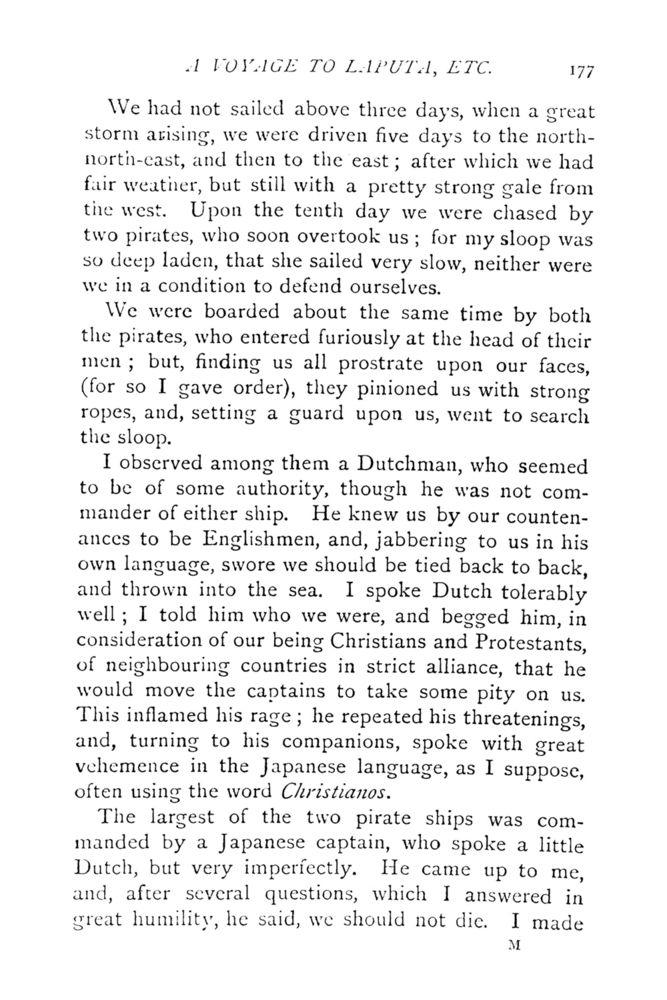 Scan 0225 of Travels into several remote nations of the world by Lemuel Gulliver, first a surgeon and then a captain of several ships, in four parts ..