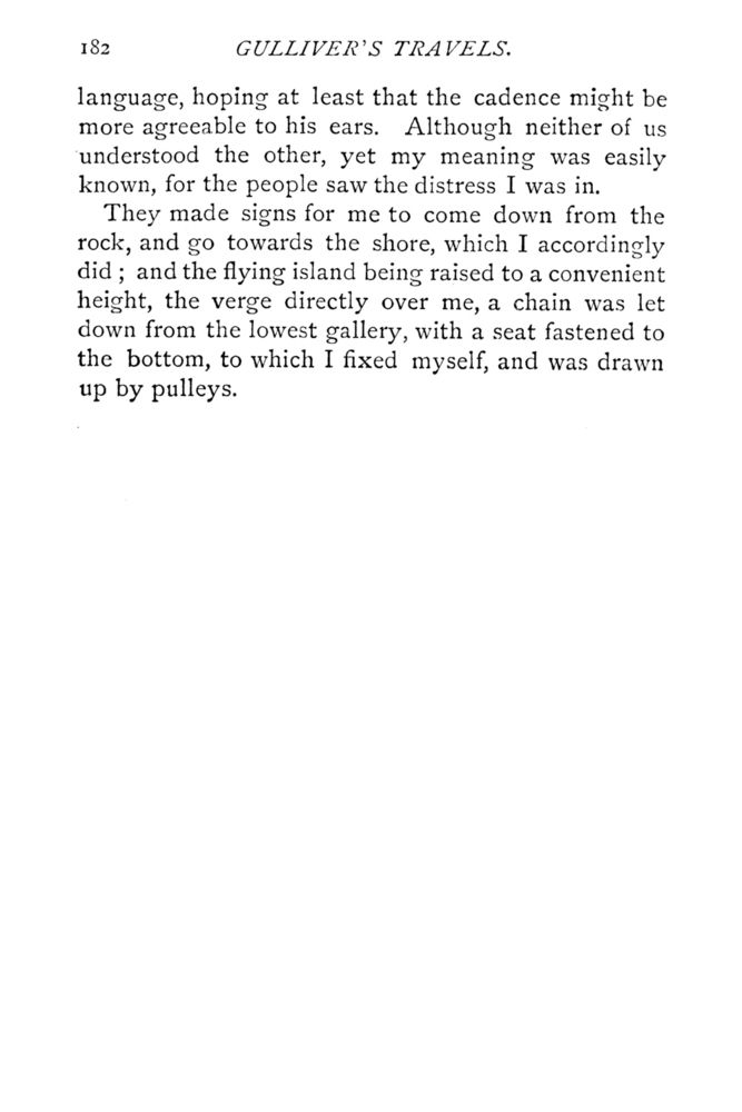 Scan 0230 of Travels into several remote nations of the world by Lemuel Gulliver, first a surgeon and then a captain of several ships, in four parts ..