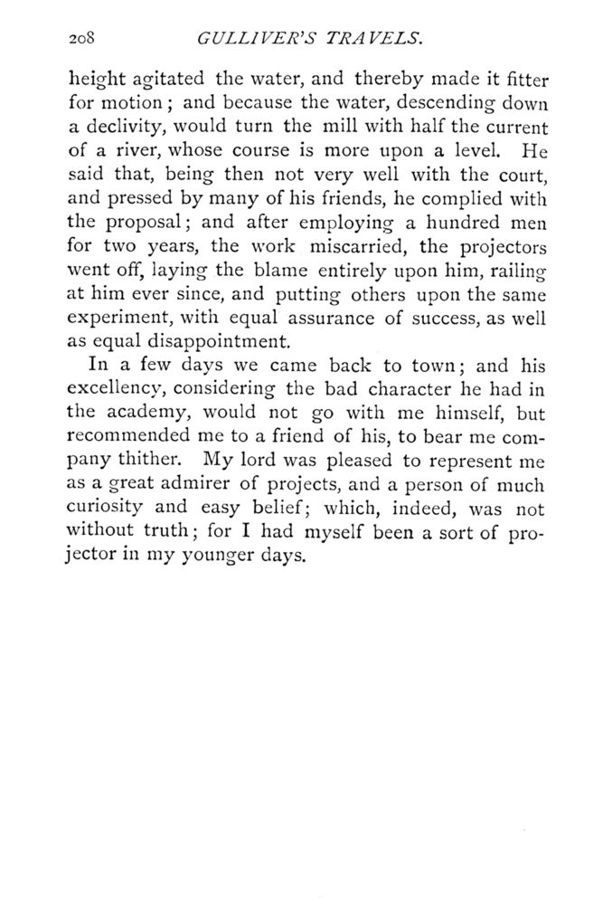 Scan 0256 of Travels into several remote nations of the world by Lemuel Gulliver, first a surgeon and then a captain of several ships, in four parts ..