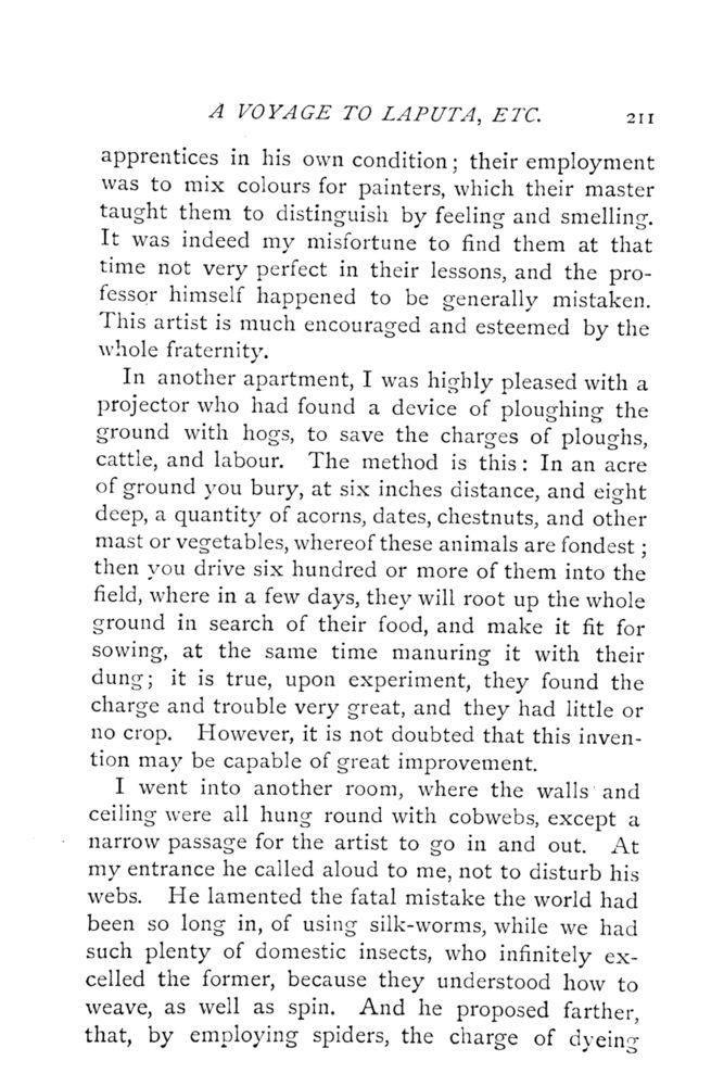 Scan 0260 of Travels into several remote nations of the world by Lemuel Gulliver, first a surgeon and then a captain of several ships, in four parts ..