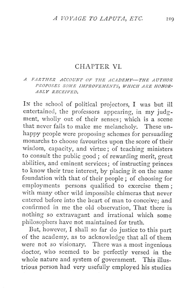 Scan 0268 of Travels into several remote nations of the world by Lemuel Gulliver, first a surgeon and then a captain of several ships, in four parts ..