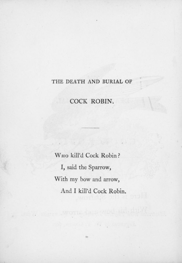 Scan 0004 of Death and burial of Cock Robin