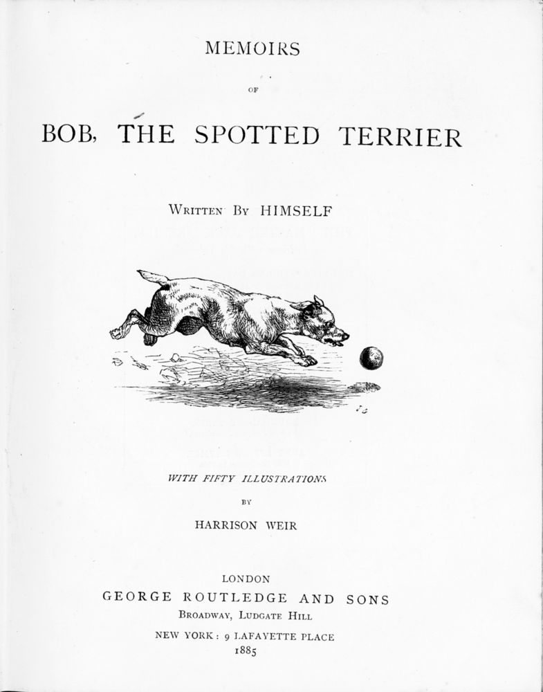 Scan 0005 of Memoirs of Bob the spotted terrier