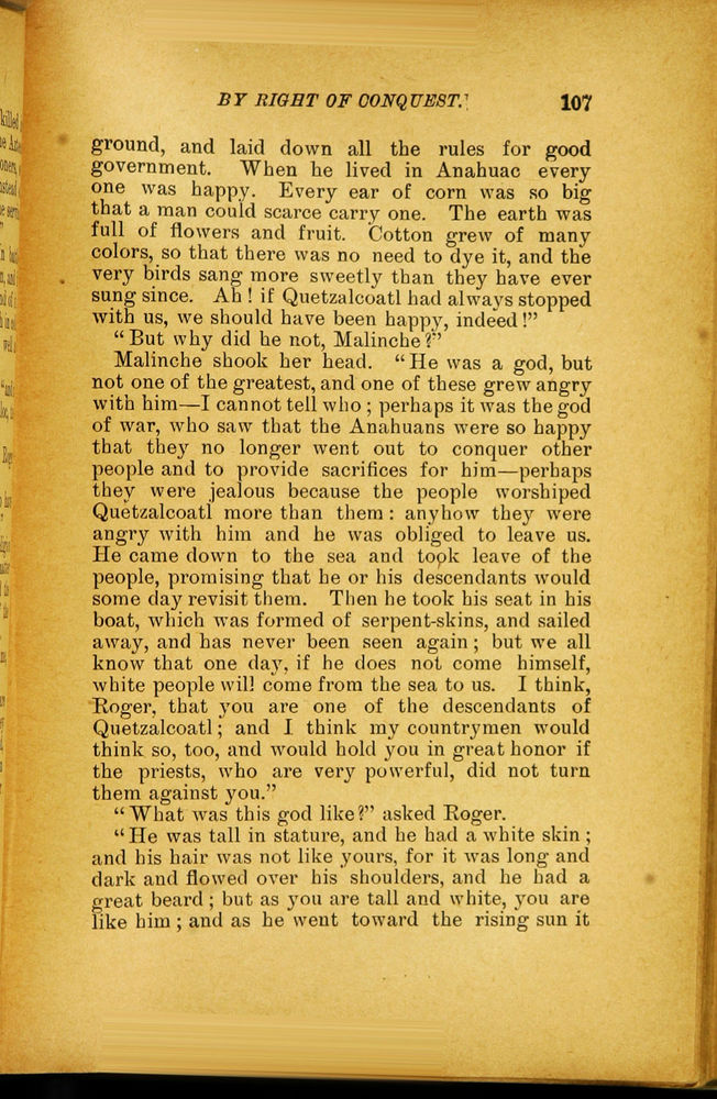 Scan 0119 of By right of conquest, or, With Cortez in Mexico
