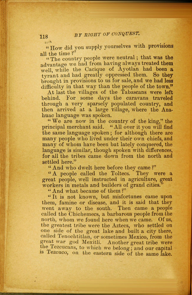 Scan 0130 of By right of conquest, or, With Cortez in Mexico