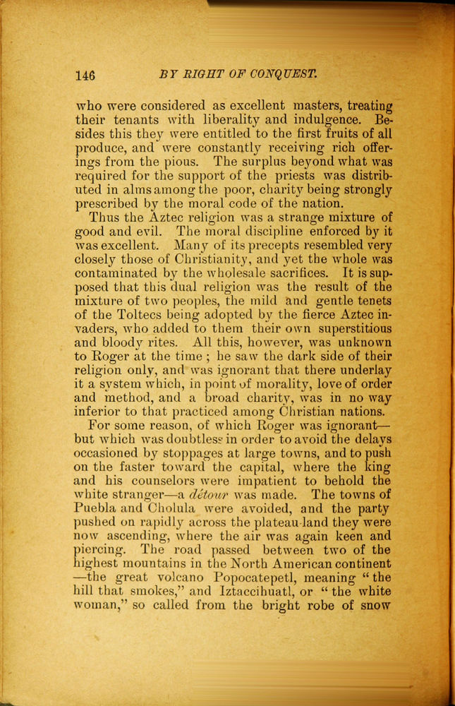 Scan 0158 of By right of conquest, or, With Cortez in Mexico