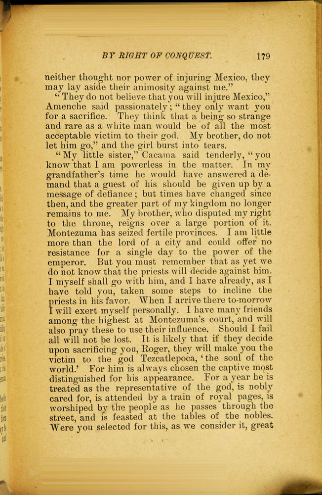 Scan 0191 of By right of conquest, or, With Cortez in Mexico