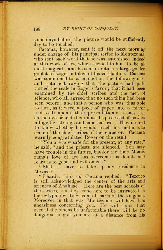 Scan 0200 of By right of conquest, or, With Cortez in Mexico